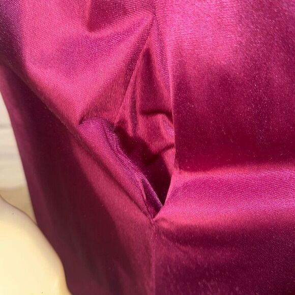 Vintage Montgomery Ward Women's Long NyyRobe Buttons Pocket Size Small - Picture 7 of 14